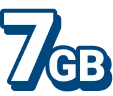 7GB