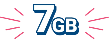 7GB