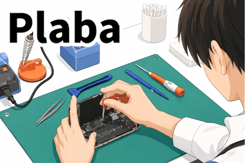 Plabaスマホ修理優待スマホ修理代500円割引