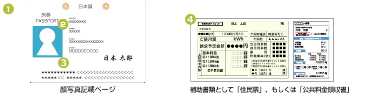 （キャプチャ）日本国パスポートの注意事項