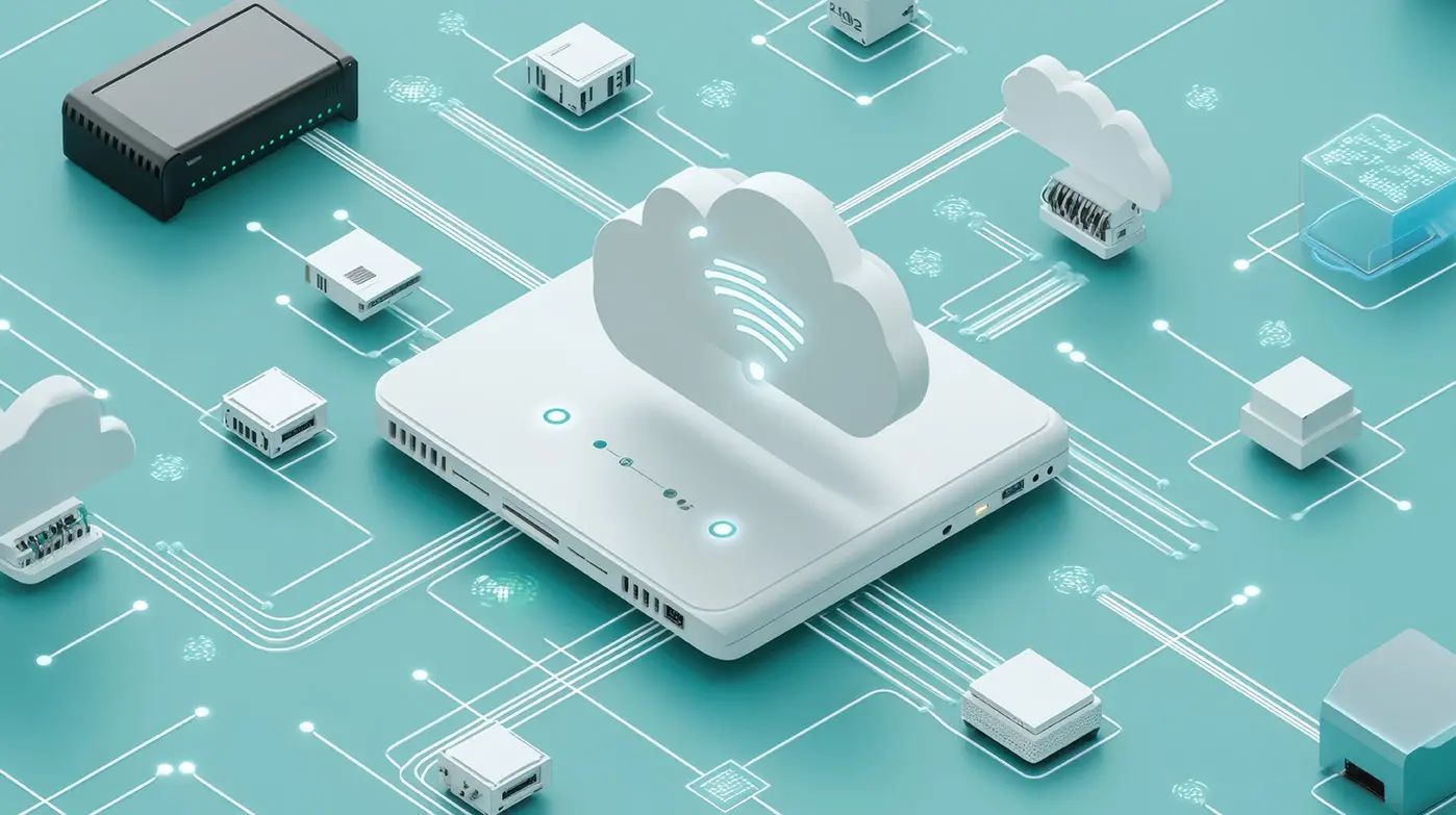 IoTゲートウェイとつながるイメージ