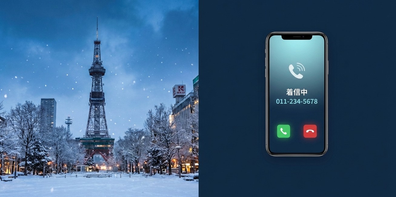 雪国とスマートフォン