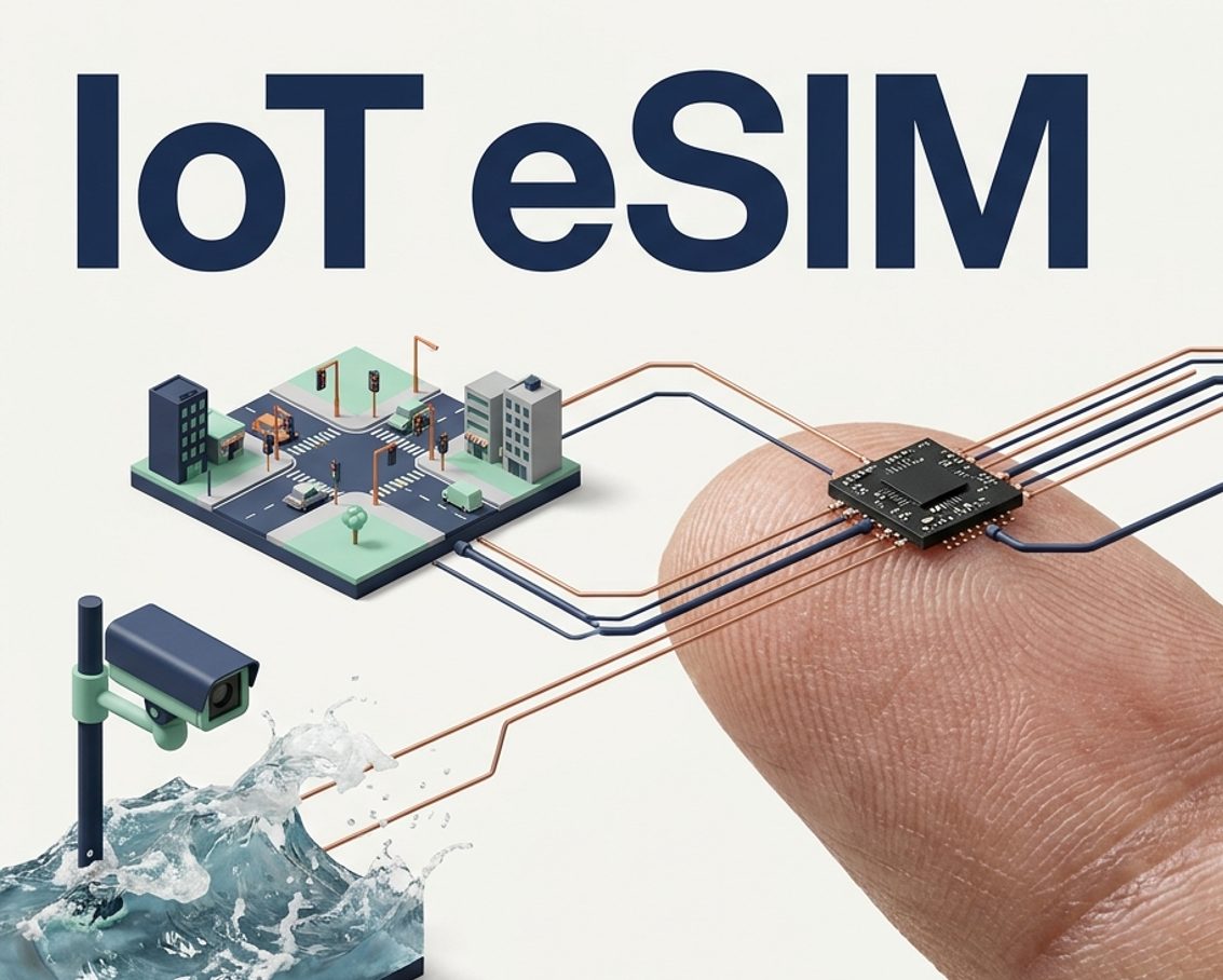 IoT eSIMを表した画像