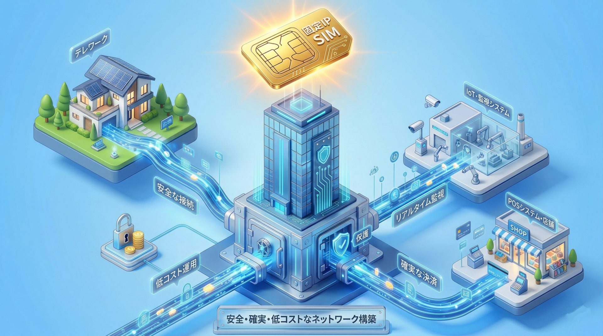 固定IPの活用シーン