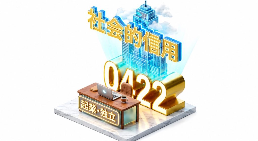 0422番号を持つことの社会的信用