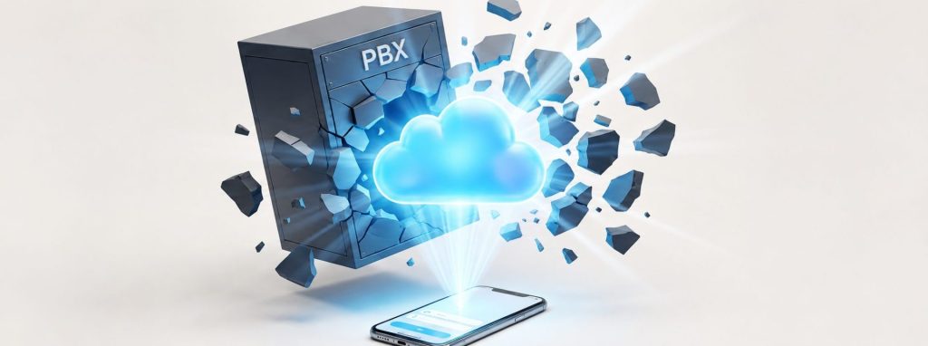 従来のPBXからクラウドPBXが革新をもたらす