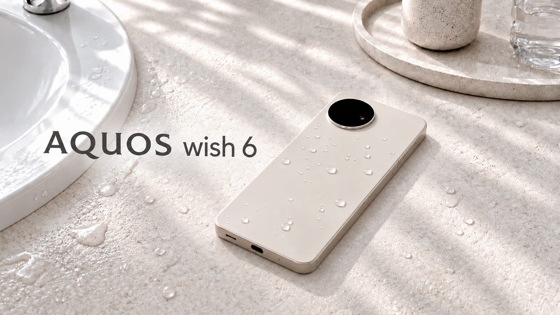 【販売開始】HISモバイル、AQUOS wish 6の取り扱いを開始
