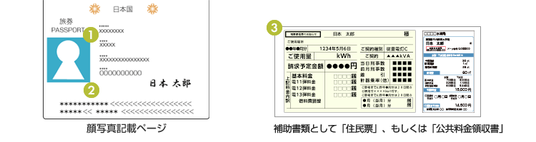 （キャプチャ）日本国パスポートの注意事項
